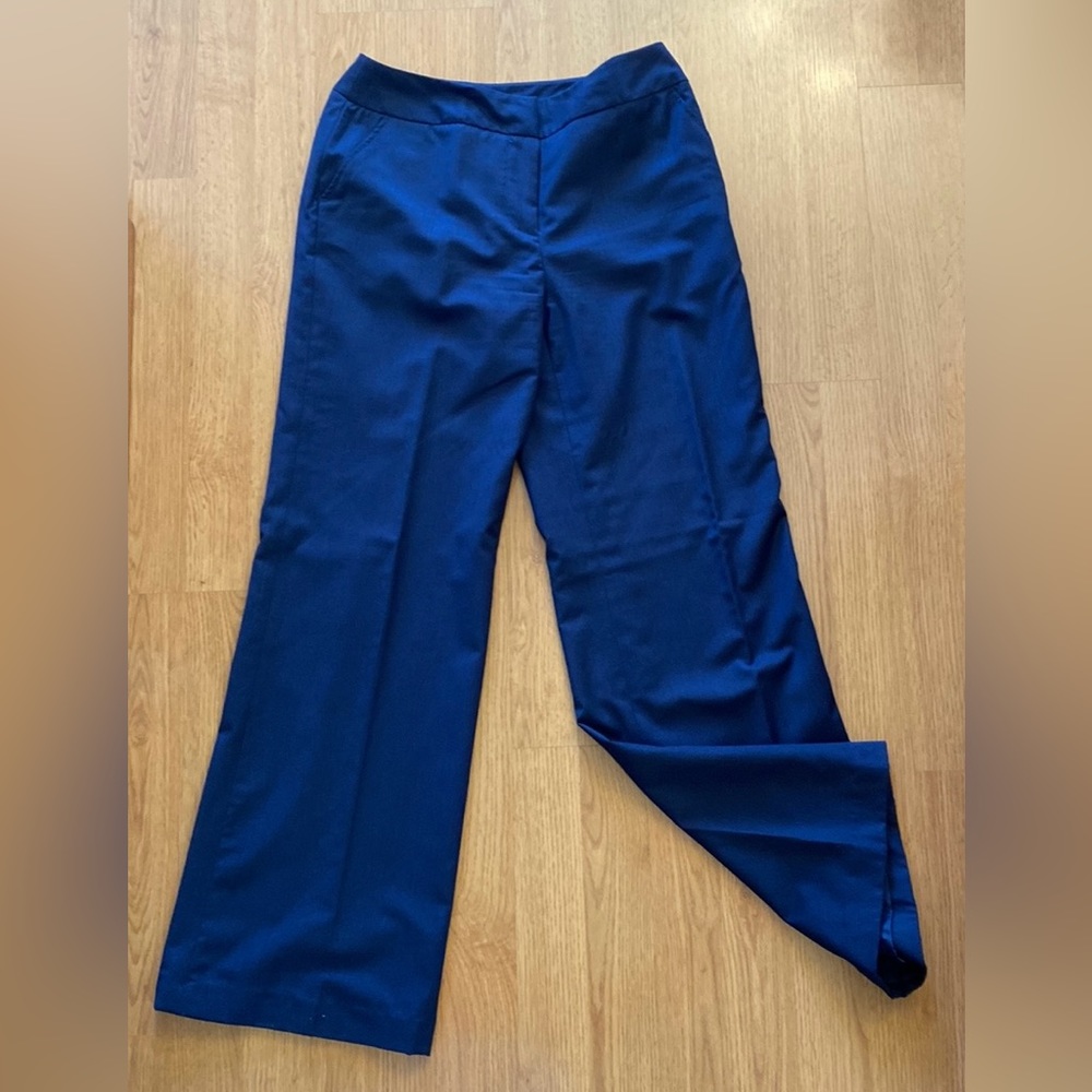 Boston Design Studio Dark Blue Dress Pants
